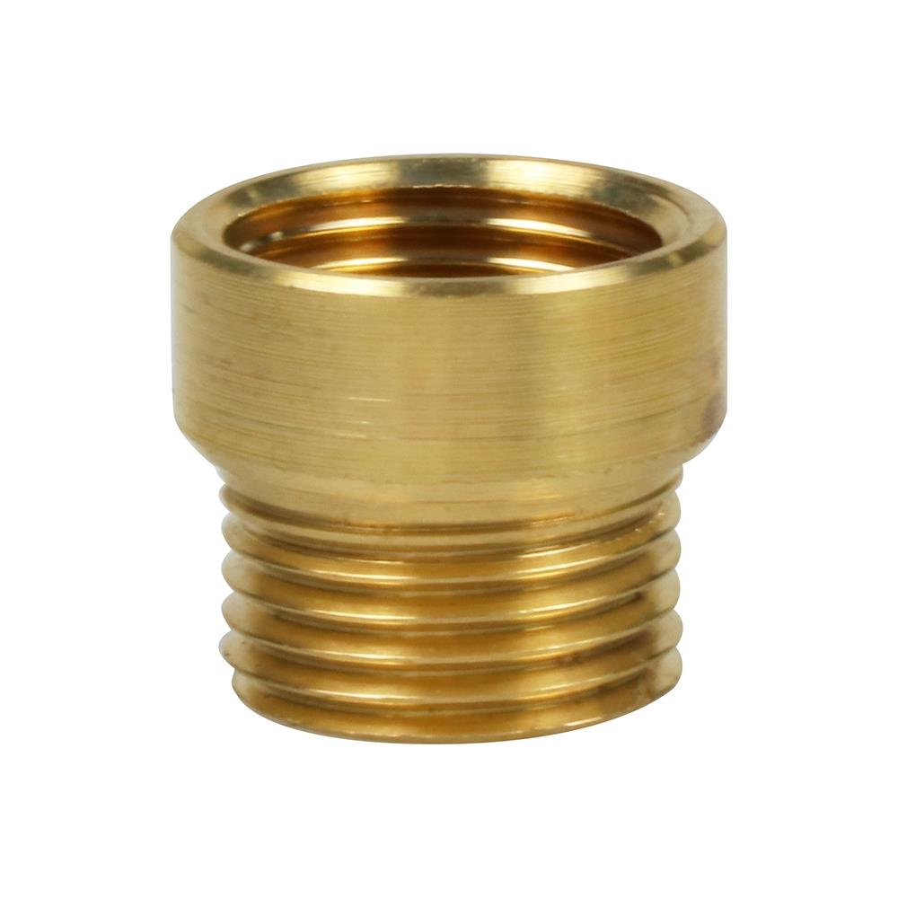 ข้อต่อหกเหลี่ยมในทองเหลือง CITY 1/2 นิ้ว x 10 มม. สีบรอนซ์เงิน