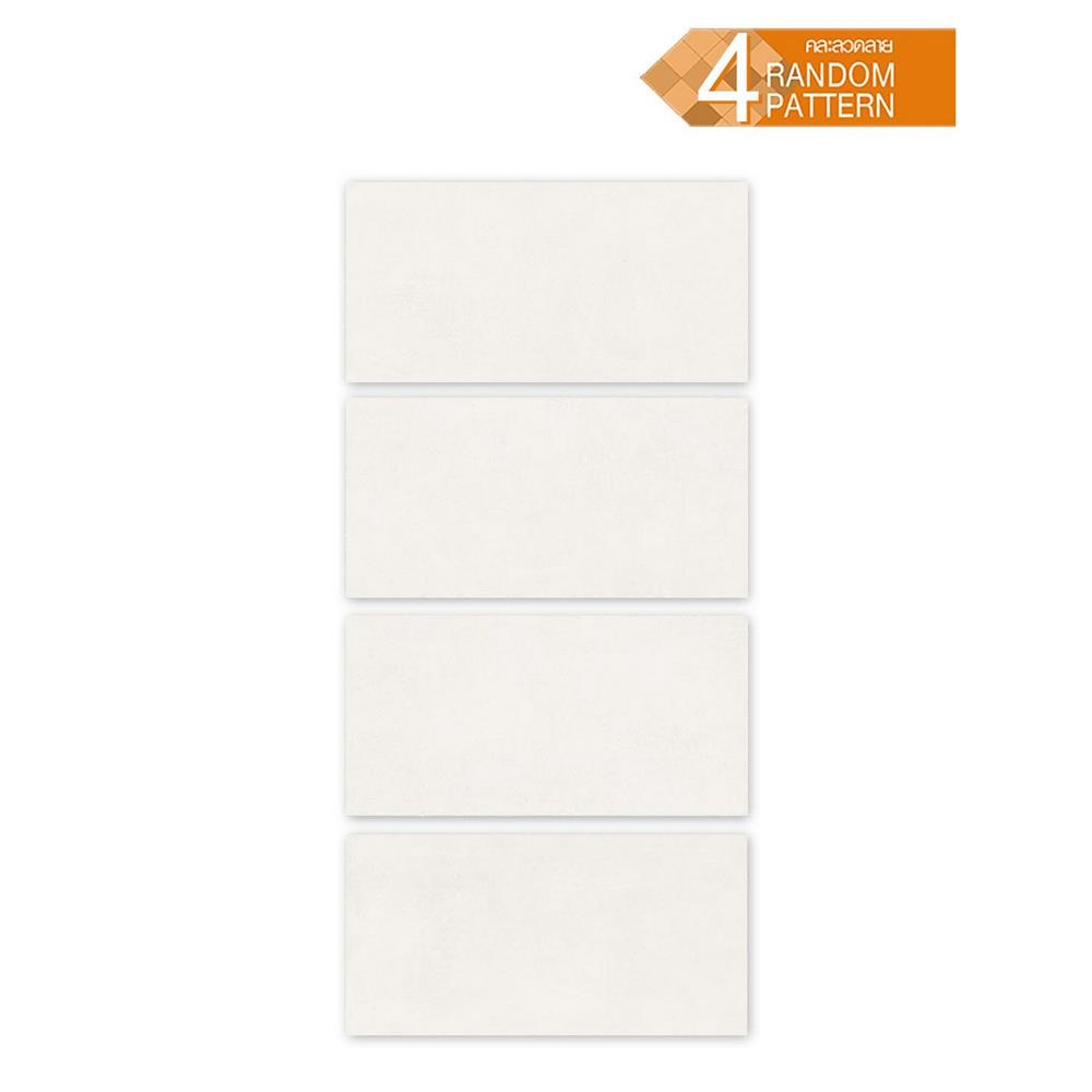 กระเบื้องพื้นพอร์ซเลน 60x120 ซม. TARA มิวนิค ขาว A 1.44 ตร.ม.