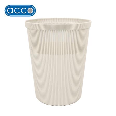 ถังขยะกลม ACCO BONNIE 8 ลิตร สีครีม_0