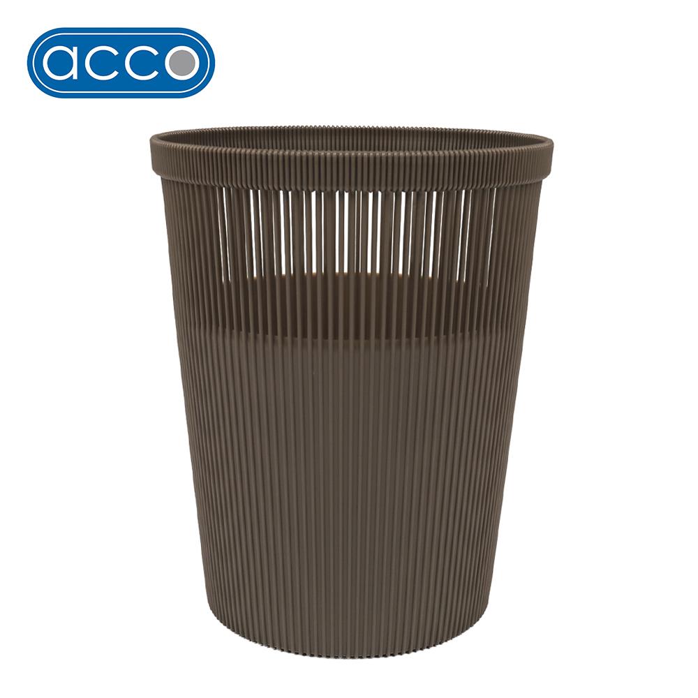 ถังขยะกลม ACCO BONNIE 8 ลิตร สีน้ำตาล_1