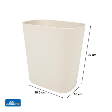 ถังขยะเหลี่ยม ACCO KEVLAR 11 ลิตร สีครีม_6