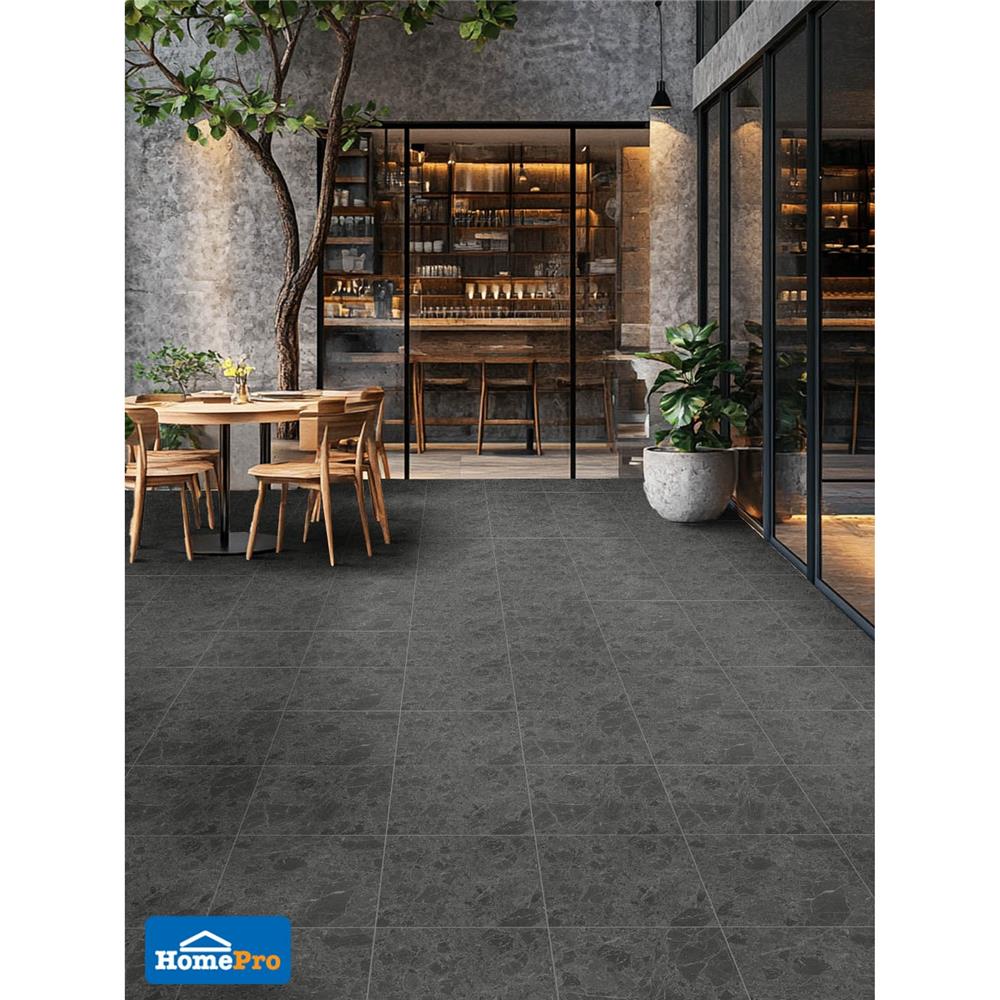 กระเบื้องพื้น 16x16 นิ้ว DURAGRES ฮอเนส เทาเข้ม A 0.96 ตร.ม.