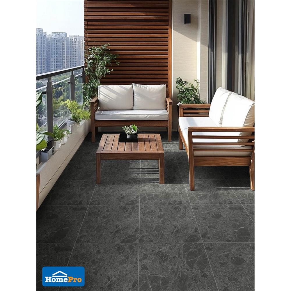กระเบื้องพื้น 16x16 นิ้ว DURAGRES ฮอเนส เทาเข้ม A 0.96 ตร.ม.