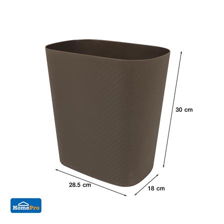 ถังขยะเหลี่ยม ACCO KEVLAR 11 ลิตร สีน้ำตาล_6