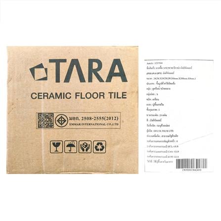 กระเบื้องพื้น 20X20 ซม. TARA ปีราน่า มัลติคัลเลอร์ A 1 ตร.ม._8