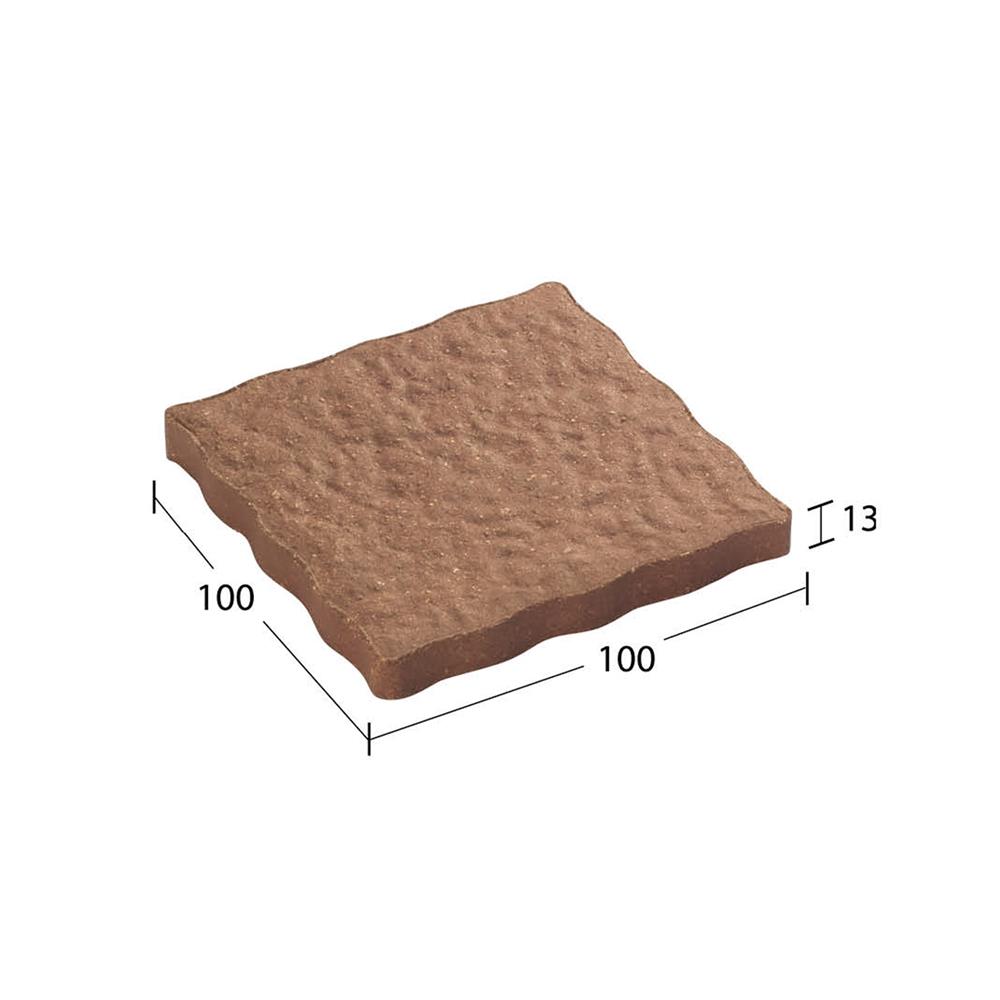 กระเบื้อง 4x4 นิ้ว KENZAI GF-101 แกรไนท์ ไทล์ สีแดง 60P