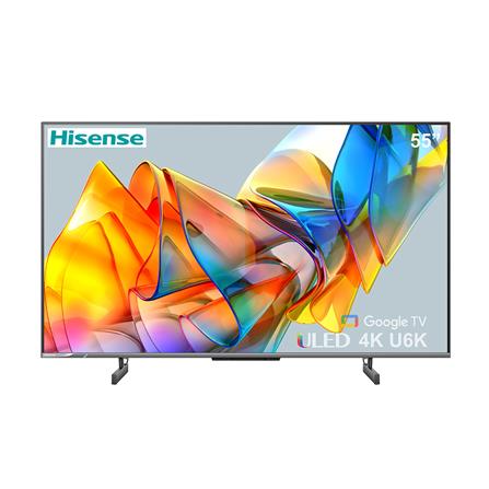 ทีวีคิวแอลอีดี 55 นิ้ว HISENSE (4K, QLED, GOOGLE TV) 55U6K_0
