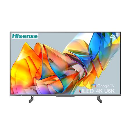 ทีวีคิวแอลอีดี 43 นิ้ว HISENSE (4K, QLED, GOOGLE TV) 43U6K_0