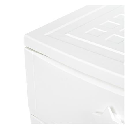 ตู้ลิ้นชัก 4 ชั้น STACKO C5 STAR 56x45x84 ซม. สีขาว/ฟ้า_3