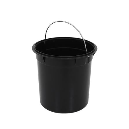 ถังขยะเหยียบกลมฝาไม้ ACCO SYLVAN 5 ลิตร สีดำ_5