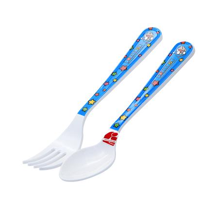 ชุดช้อนส้อมเมลามีน SUPERWARE DORAEMON BOOM_1
