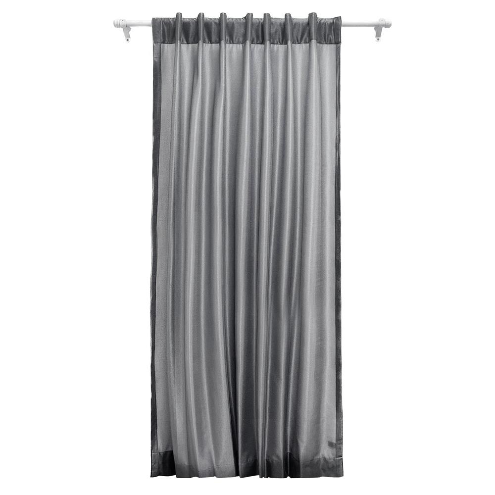 ผ้าม่านโปร่งซ่อนหู HOME LIVING STYLE VERA 140X220 ซม. สีเทา