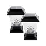 ไฟหัวเสา SOLAR CARINI SR-X79 5 วัตต์ DAYLIGHT/WARM WHITE แพ็ก 2 ชิ้น
