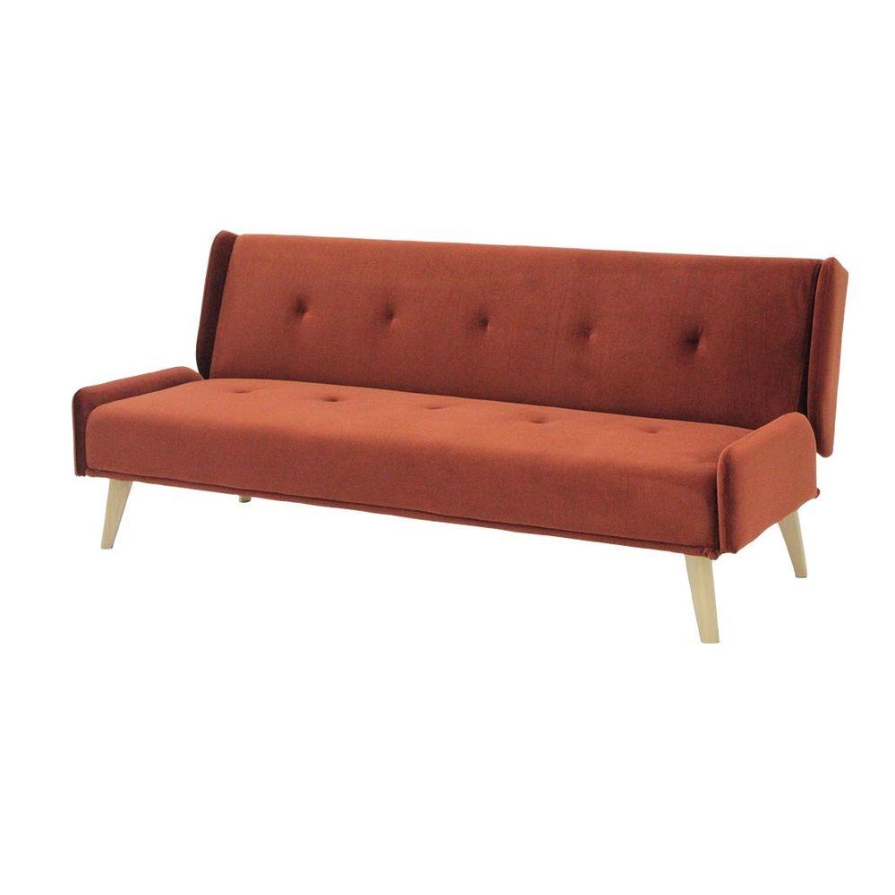 โซฟาเบด 3 ที่นั่ง SB FURNITURE ANNET 19214293 สีส้ม