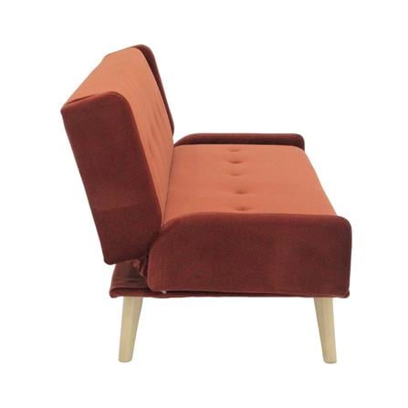 โซฟาเบด 3 ที่นั่ง SB FURNITURE ANNET 19214293 สีส้ม_4