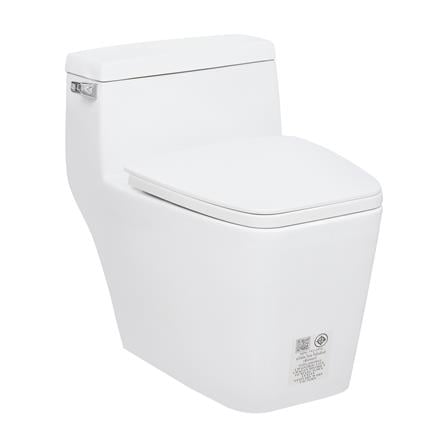 สุขภัณฑ์ 1 ชิ้น MOYA PLUS LX-2908B 6 ลิตร สีขาว