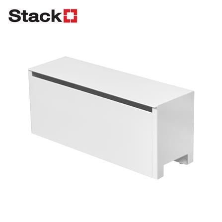กล่องเก็บปลั๊กไฟ STACKO STPS 32x10x13.5 ซม. สีขาว_0