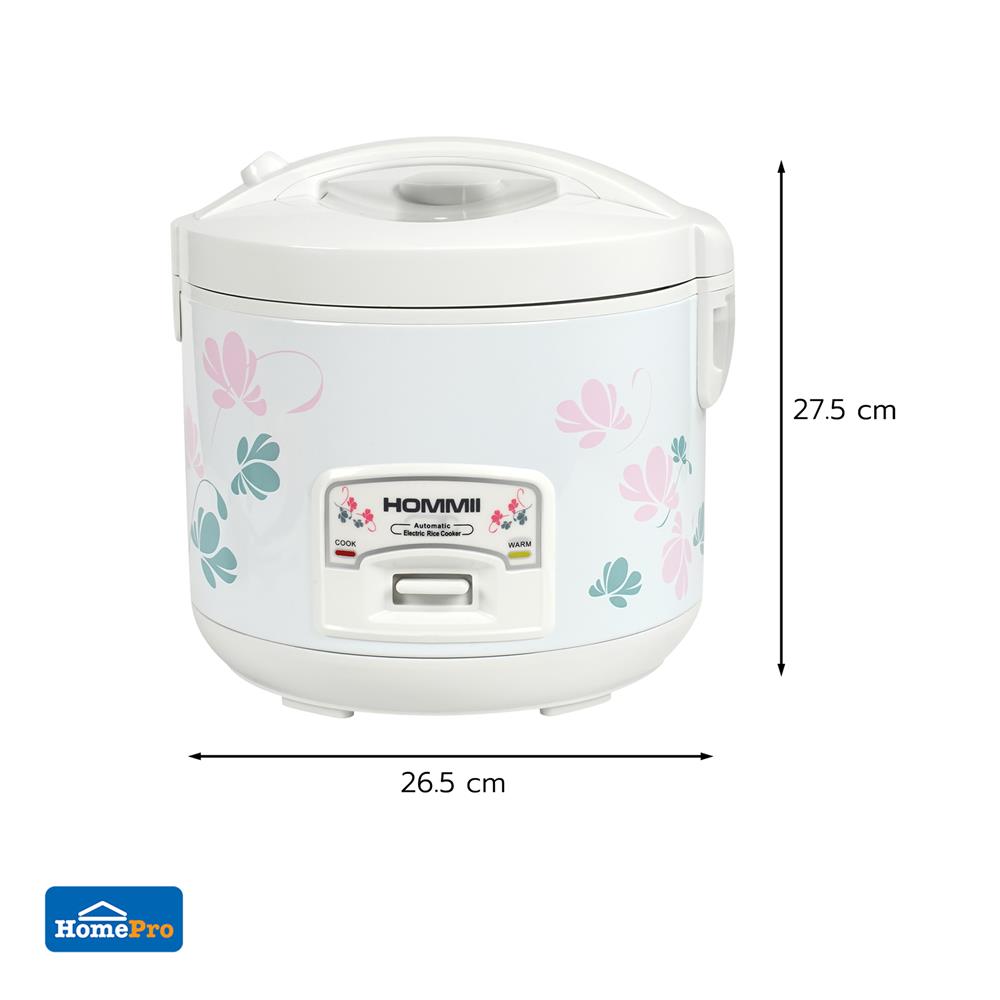 หม้อหุงข้าว MANUAL HOMMII HPE-RC-180 1.8 ลิตร