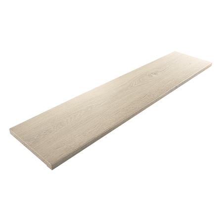 ไม้บันได ลูกนอน SPC ตราเพชร 10 นิ้ว 25x120x2.5 ซม. สีเบจ_1