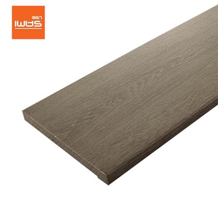 ไม้บันได ลูกนอน SPC ตราเพชร 10 นิ้ว 25x120x2.4 ซม. สีวู้ดบราวน์_0