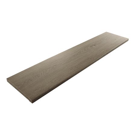 ไม้บันได ลูกนอน SPC ตราเพชร 10 นิ้ว 25x120x2.4 ซม. สีวู้ดบราวน์_1