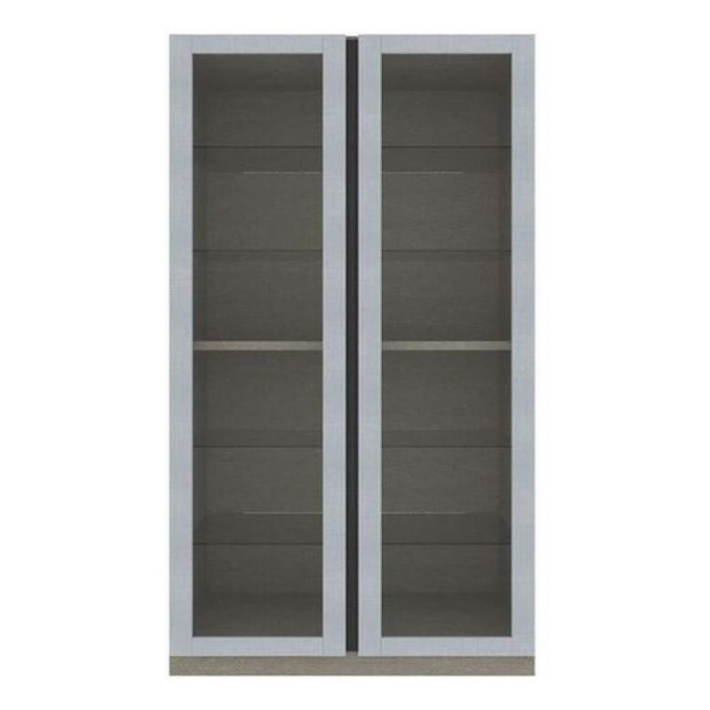 ตู้โชว์ 2 บานเปิด KONCEPT BLOX 19211227 100 ซม. สีขาว