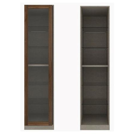 ตู้โชว์ KONCEPT BLOX 19211241 50 ซม. สีไม้เข้ม_1