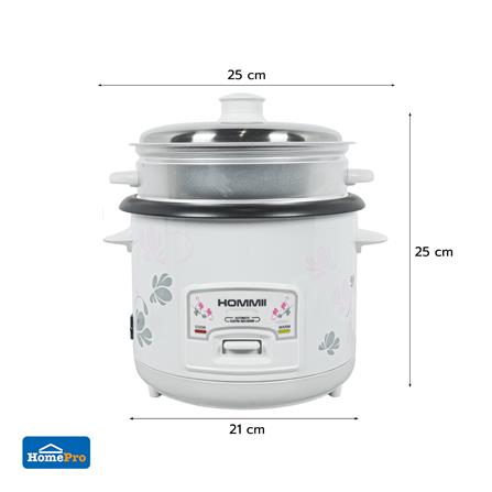 หม้อหุงข้าว MANUAL HOMMII HPE-CR-010 1 ลิตร_7
