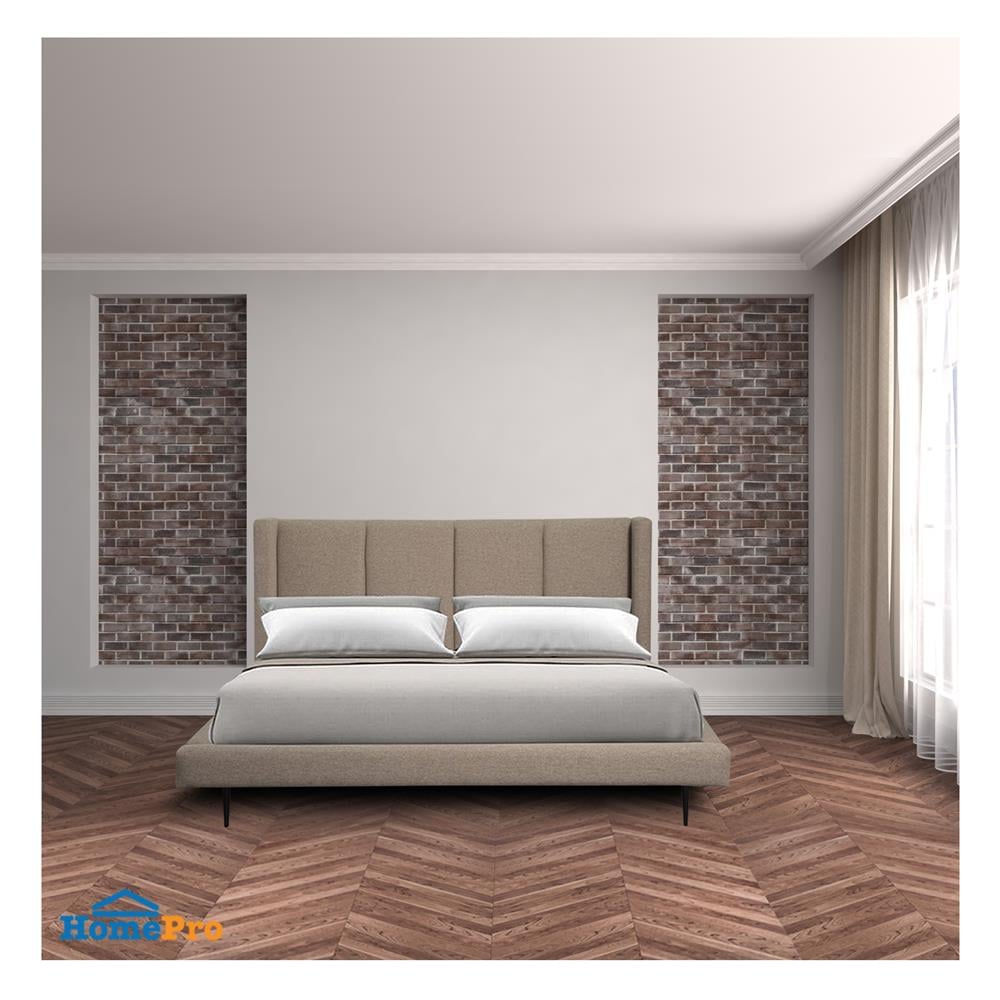 ฐานรองหัวเตียง 6 ฟุต HOME LIVING STYLE OLIVIA สี BROWN
