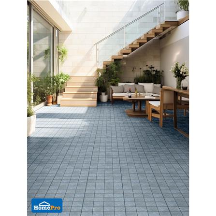 กระเบื้องพื้นพอร์ซเลน  40x40 ซม. TARA ริมินี่ ฟ้า A 0.96 ตร.ม._5