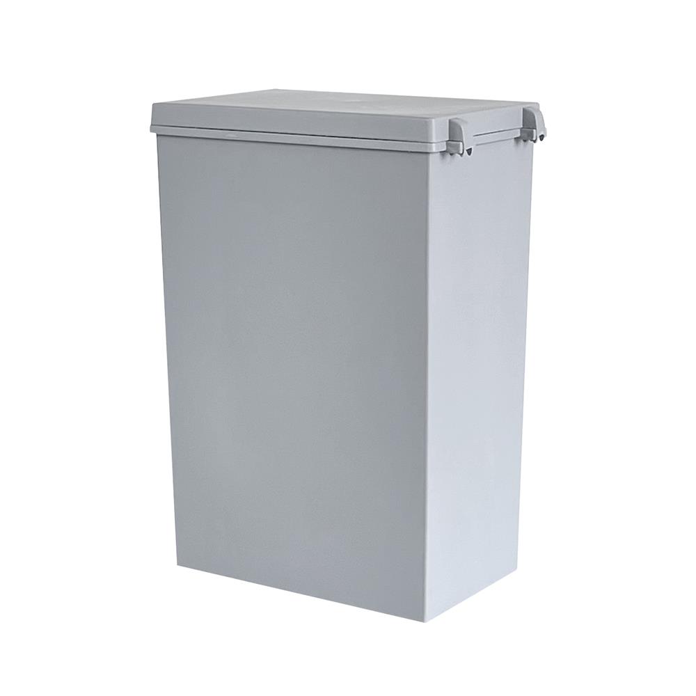 ถังขยะเหยียบเหลี่ยม STACKO MONO 5 ลิตร สีเทา