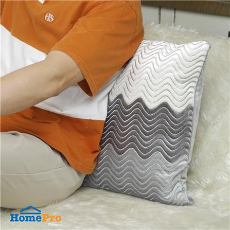 หมอนอิง HOME LIVING STYLE DYNA 18X18 นิ้ว สีเทา_7