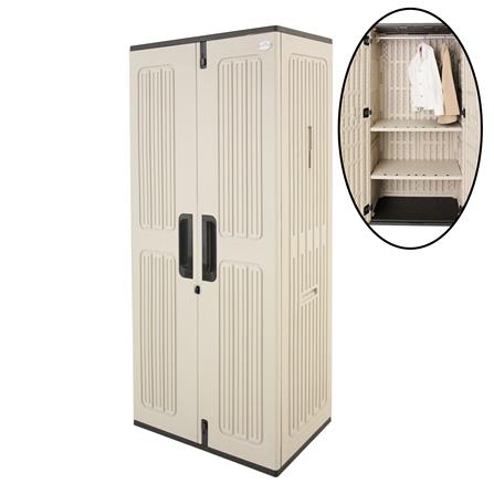 ตู้เก็บของพร้อมราวแขวน SPRING EVEREST 180 ซม.