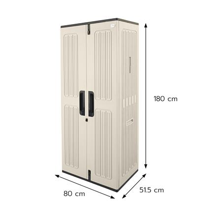 ตู้เก็บของพร้อมราวแขวน SPRING EVEREST 180 ซม._13