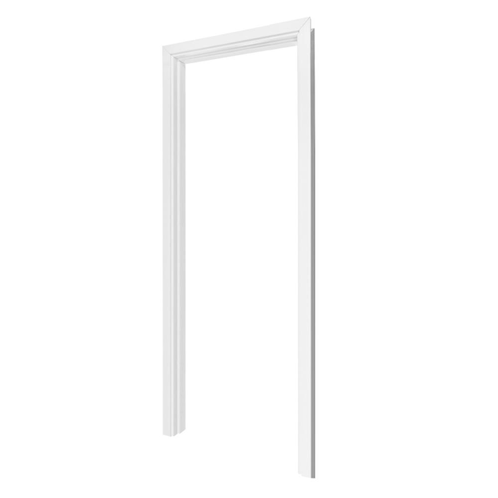 วงกบไม้สังเคราะห์ WPC ECO-DOOR WS1012 80x200 ซม. สีขาว
