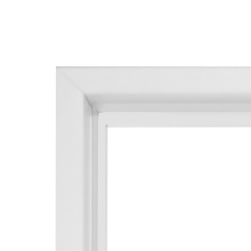 วงกบไม้สังเคราะห์ WPC ECO-DOOR WS1012 80x200 ซม. สีขาว