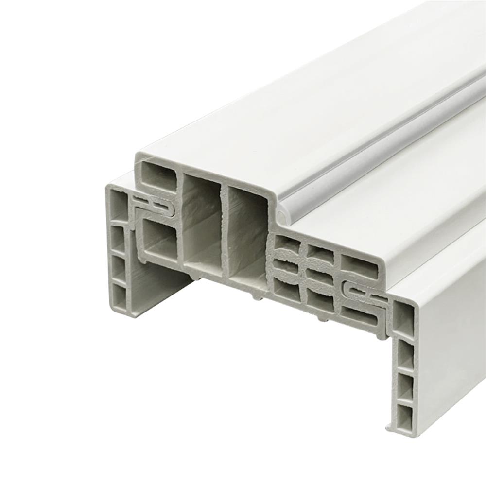 วงกบไม้สังเคราะห์ WPC ECO-DOOR WS1012 80x200 ซม. สีขาว