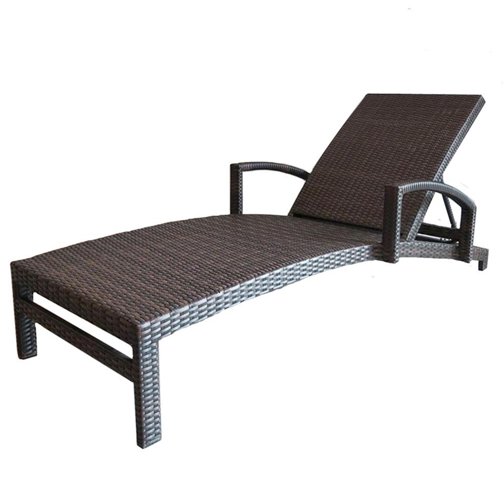 เตียงริมสระ IVY KENT SUNBED SB025 สีน้ำตาล