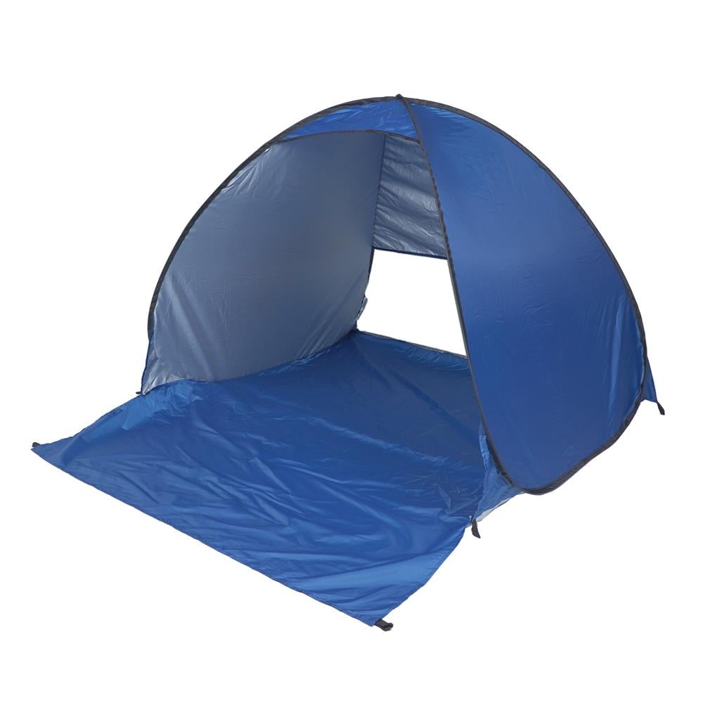 เต็นท์ชายหาด SPRING LIGHT WOOD 165x145 ซม. สีน้ำเงิน