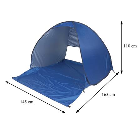 เต็นท์ชายหาด SPRING LIGHT WOOD 165x145 ซม. สีน้ำเงิน_12