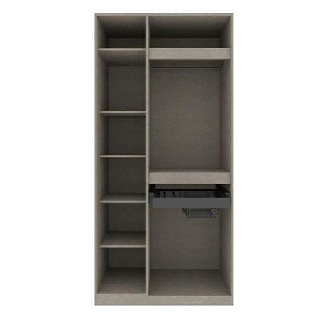 ตู้เสื้อผ้า 2 บานเปิด KONCEPT BLOX 19216701 100 ซม. สีขาว_1