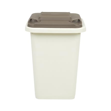 ถังขยะเหลี่ยมฝาเปิด ACCO MINI 11 ลิตร สีเบจ/น้ำตาล_1