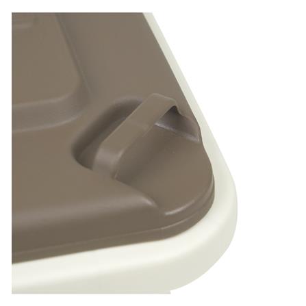 ถังขยะเหลี่ยมฝาเปิด ACCO MINI 11 ลิตร สีเบจ/น้ำตาล_3