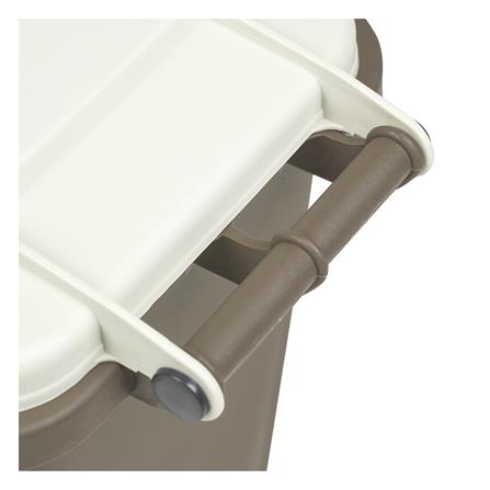 ถังขยะเหลี่ยมฝาเปิด ACCO MINI 11 ลิตร สีน้ำตาล/เบจ_3