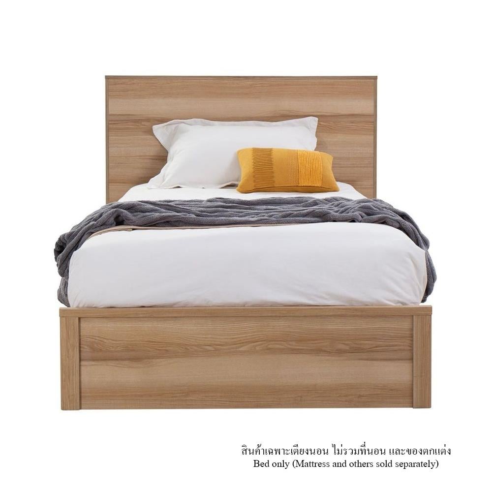เตียง 3.5 ฟุต KONCEPT TIMBUR 19215547 สีลินด์เบิร์กโอ๊ค