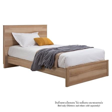 เตียง 3.5 ฟุต KONCEPT TIMBUR 19215547 สีลินด์เบิร์กโอ๊ค_2
