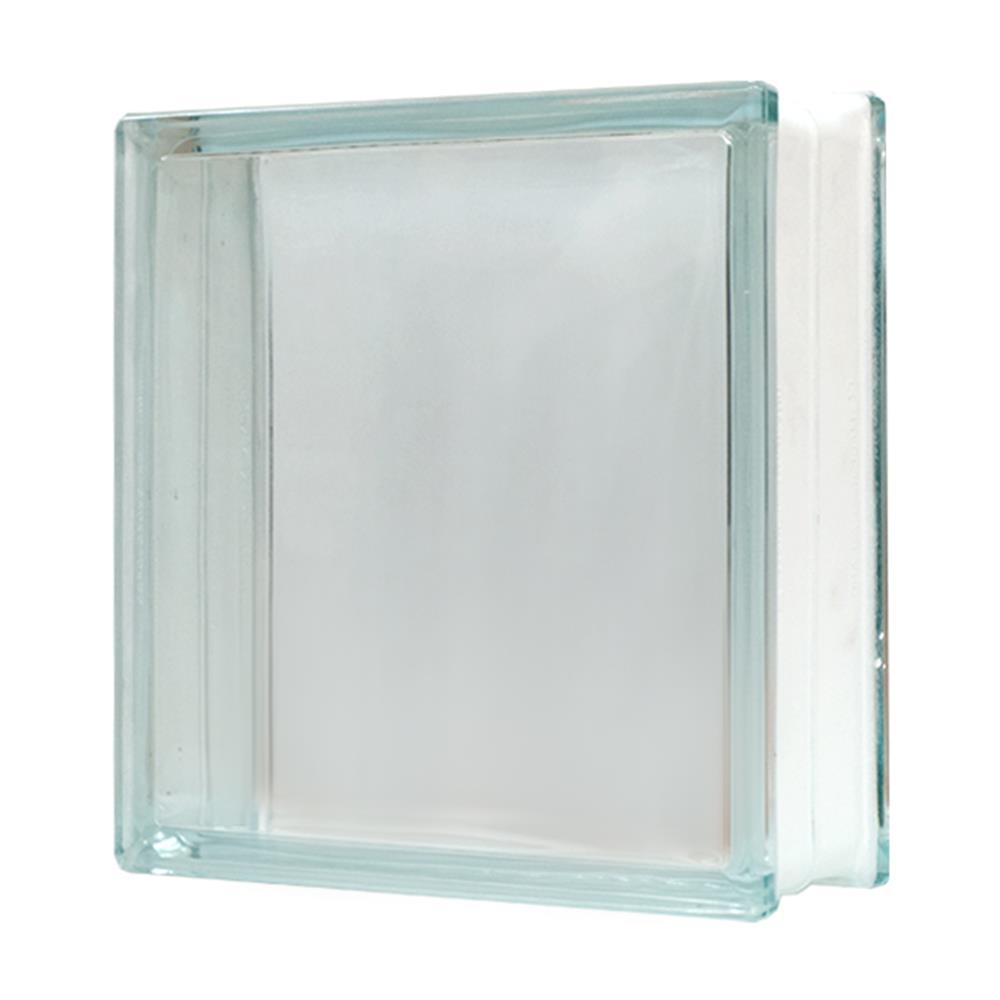 อิฐแก้ว 24x24x8 ซม. ช้างแก้ว หยาดเพชร สีใส