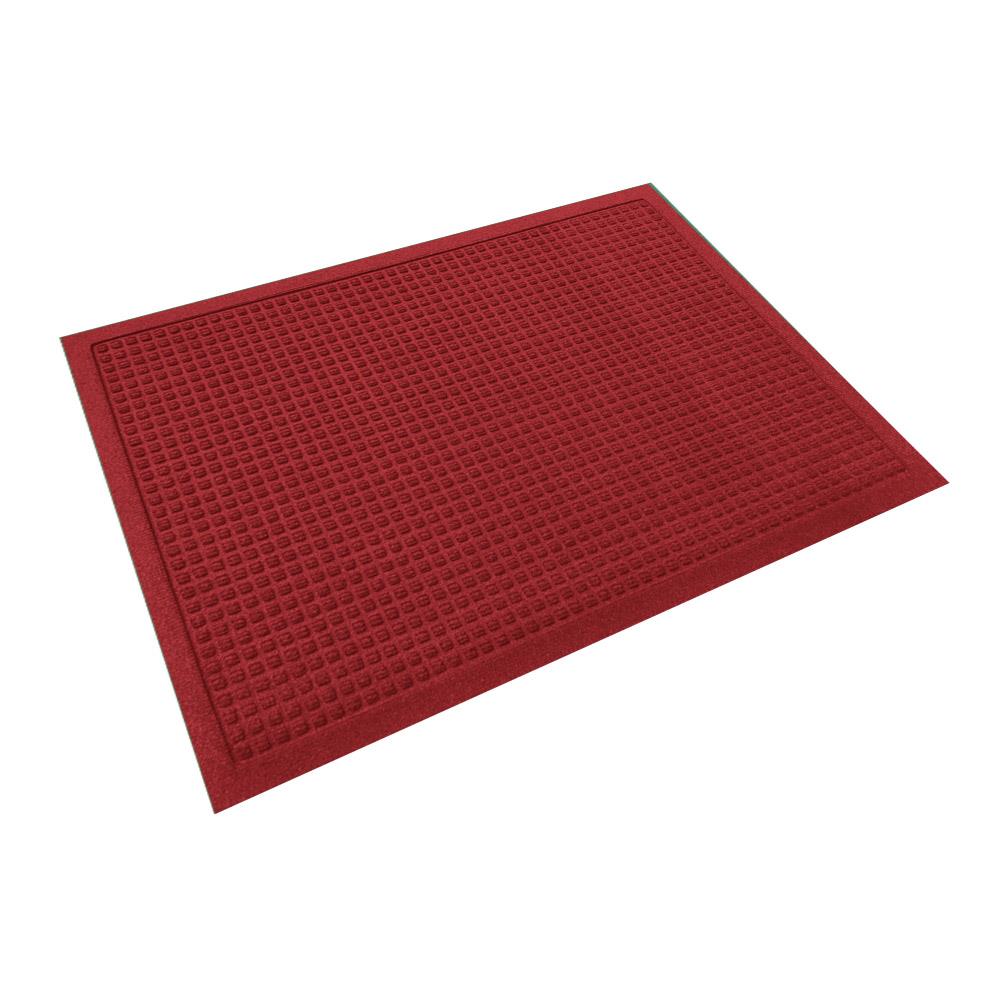 พรมเช็ดเท้าดักฝุ่น KLEEN-TEX WHII 114X174 ซม. สีแดง
