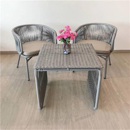 ชุดสนาม 2 ที่นั่ง IVY HAWAII COFFEE LV027 สีเทา_1