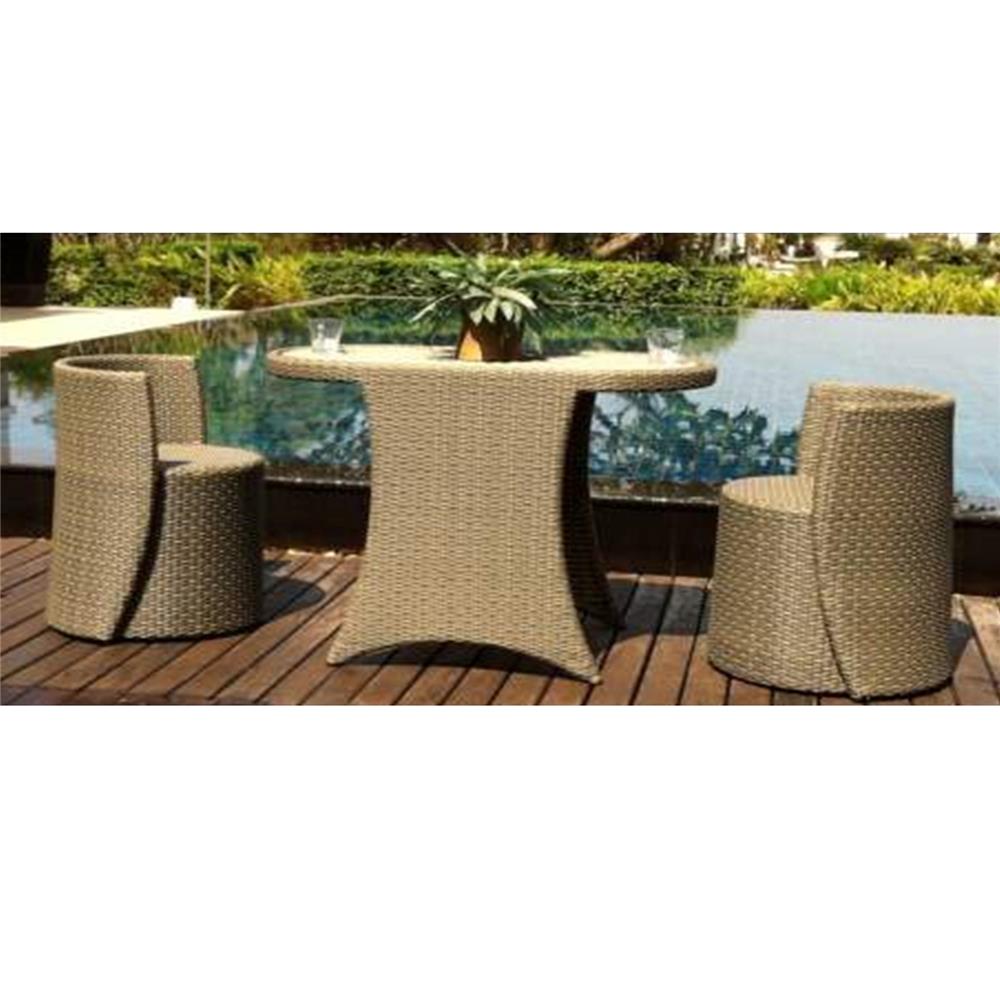 ชุดสนาม 2 ที่นั่ง IVY COFFEE LV004 สีน้ำตาล